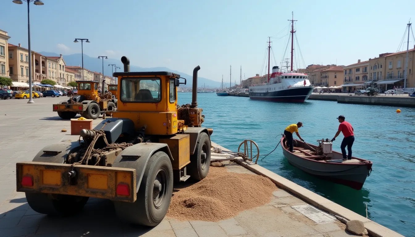 Il Porto Antico segna un nuovo inizio: abbattute dieci palme malate in un'operazione di rinnovamento