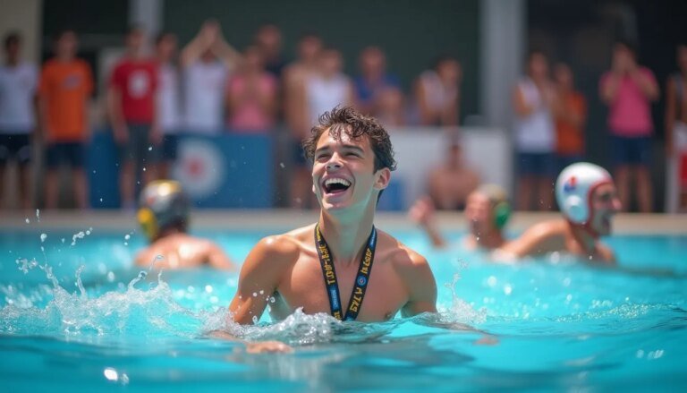Arenzano, Giobatta “Bada” Valle conquista il bronzo ai Campionati Europei Under 20 di pallanuoto